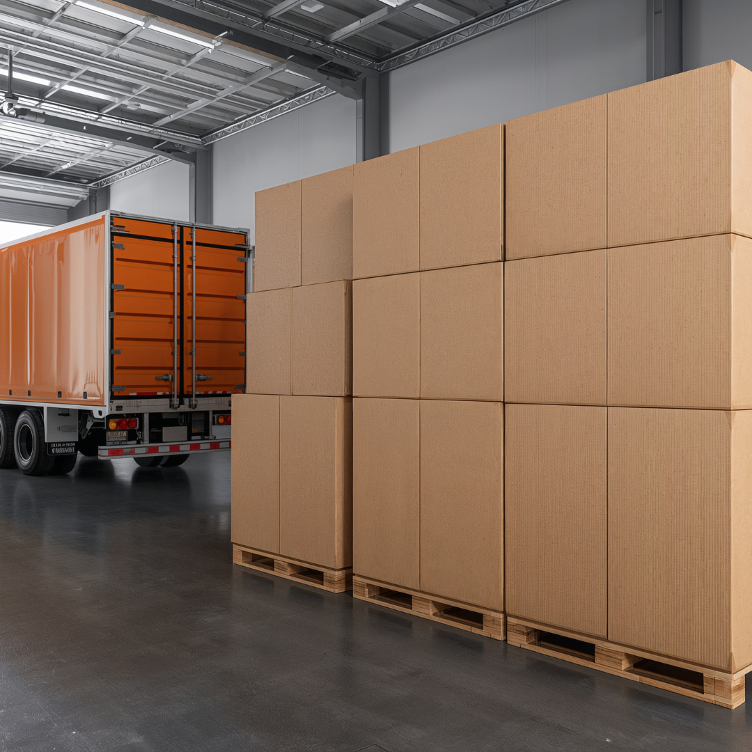 Caixa de papelão usada na Vila Curuçá – Washi Embalagens | Economia, resistência e pronta entrega