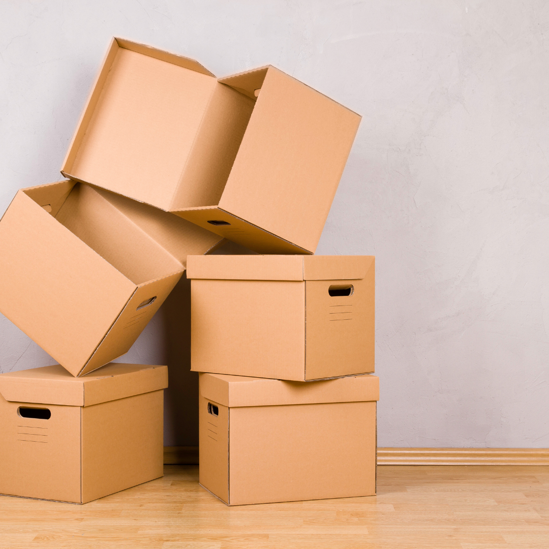 Caixa de papelão usada grande – Alta capacidade e economia | Caixas de Papelão Washi